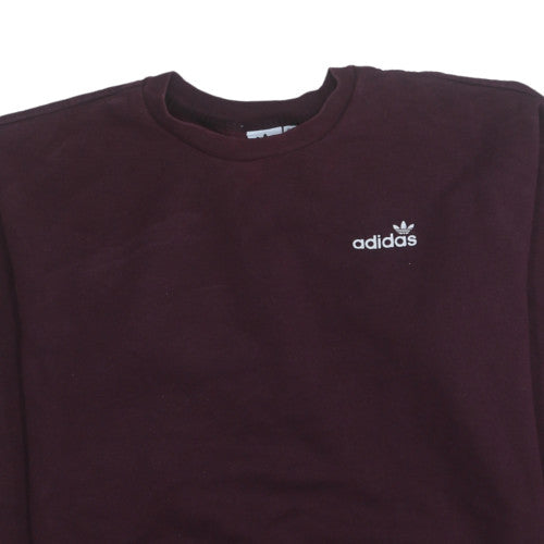 Womens UK Size 14 Adidas Brown Pullover Sweatshirt