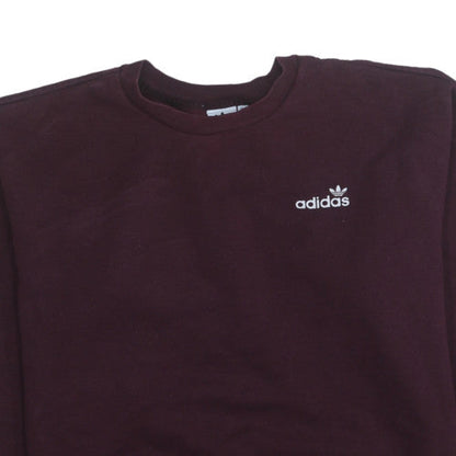 Womens UK Size 14 Adidas Brown Pullover Sweatshirt
