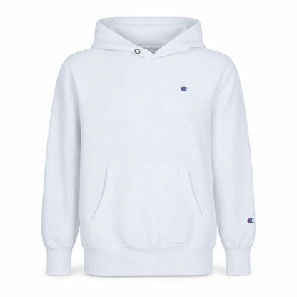 Mens UK Size XL Champion White Pullover Hoodie