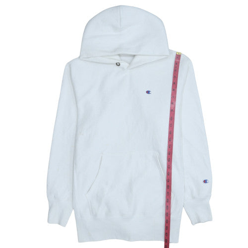 Mens UK Size XL Champion White Pullover Hoodie