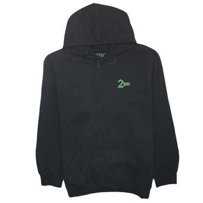 Mens UK Size 2XL 2Pac Black Pullover Hoodie