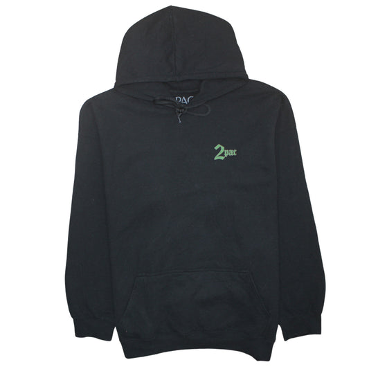 Mens UK Size 2XL 2Pac Black Pullover Hoodie