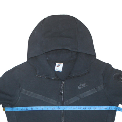 Mens UK Size M Nike Black Full Zip Hoodie