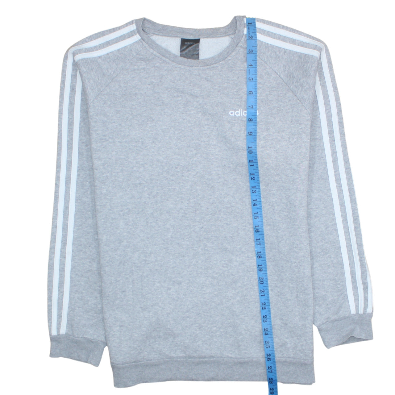 Womens UK Size S Adidas Grey Pullover Sweatshirt