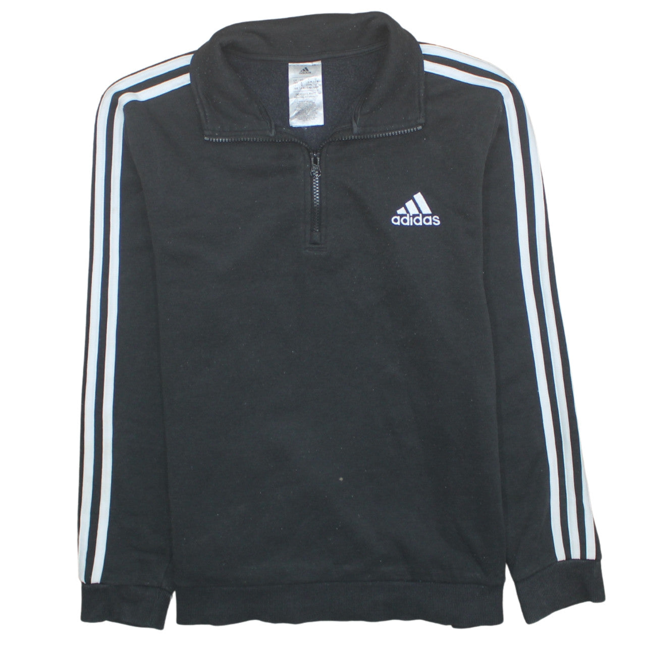 Womens UK Size 16-18 Adidas Black Pullover Sweatshirt