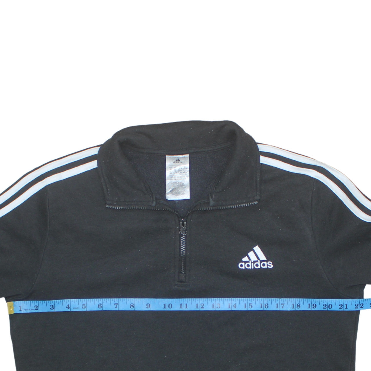 Womens UK Size 16-18 Adidas Black Pullover Sweatshirt