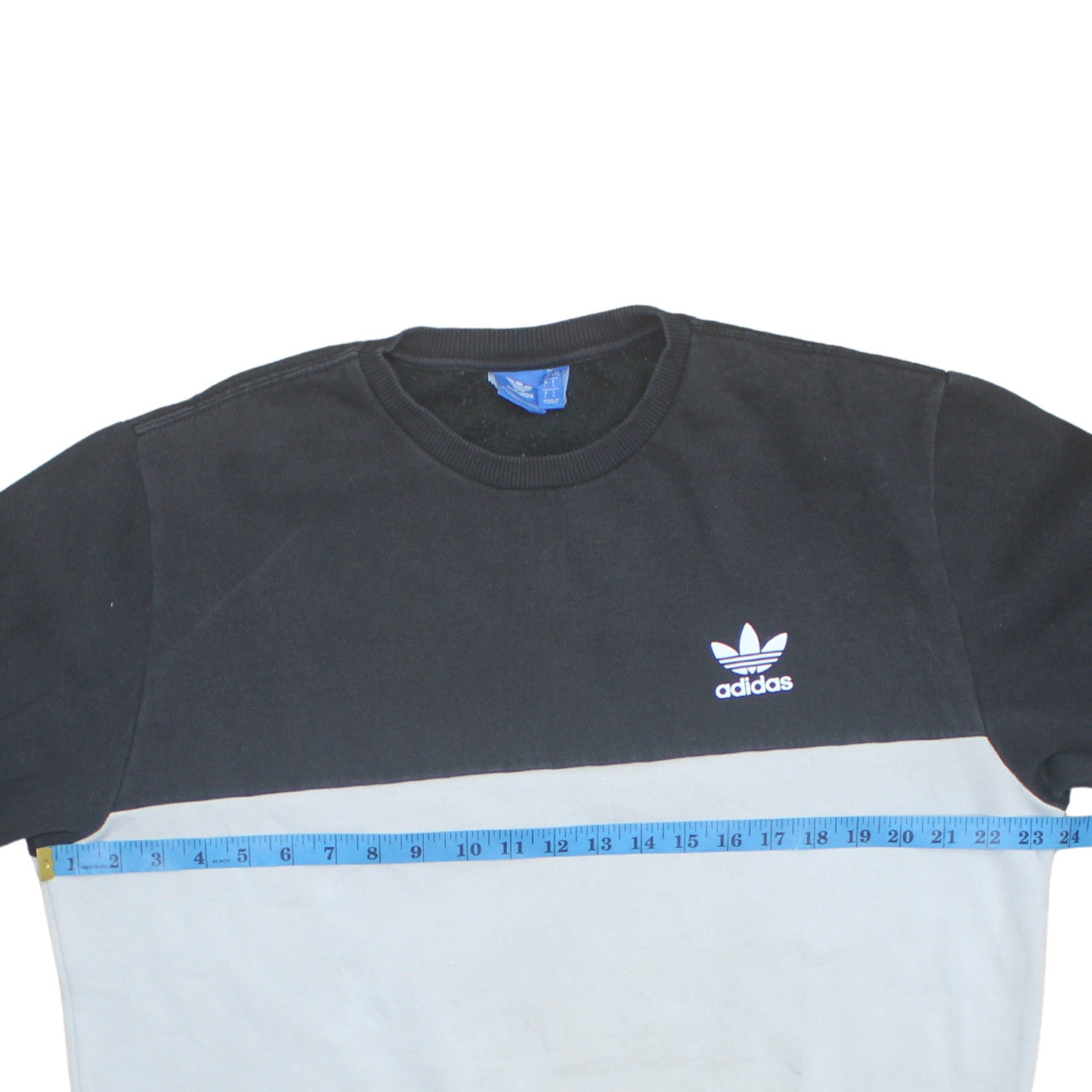 Mens UK Size L Adidas Black Pullover Sweatshirt