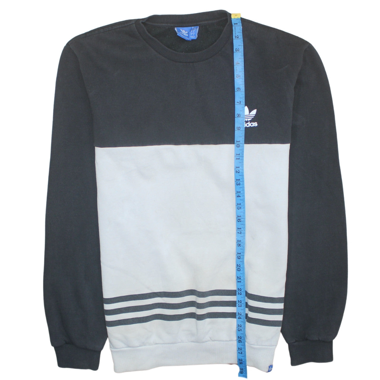 Mens UK Size L Adidas Black Pullover Sweatshirt