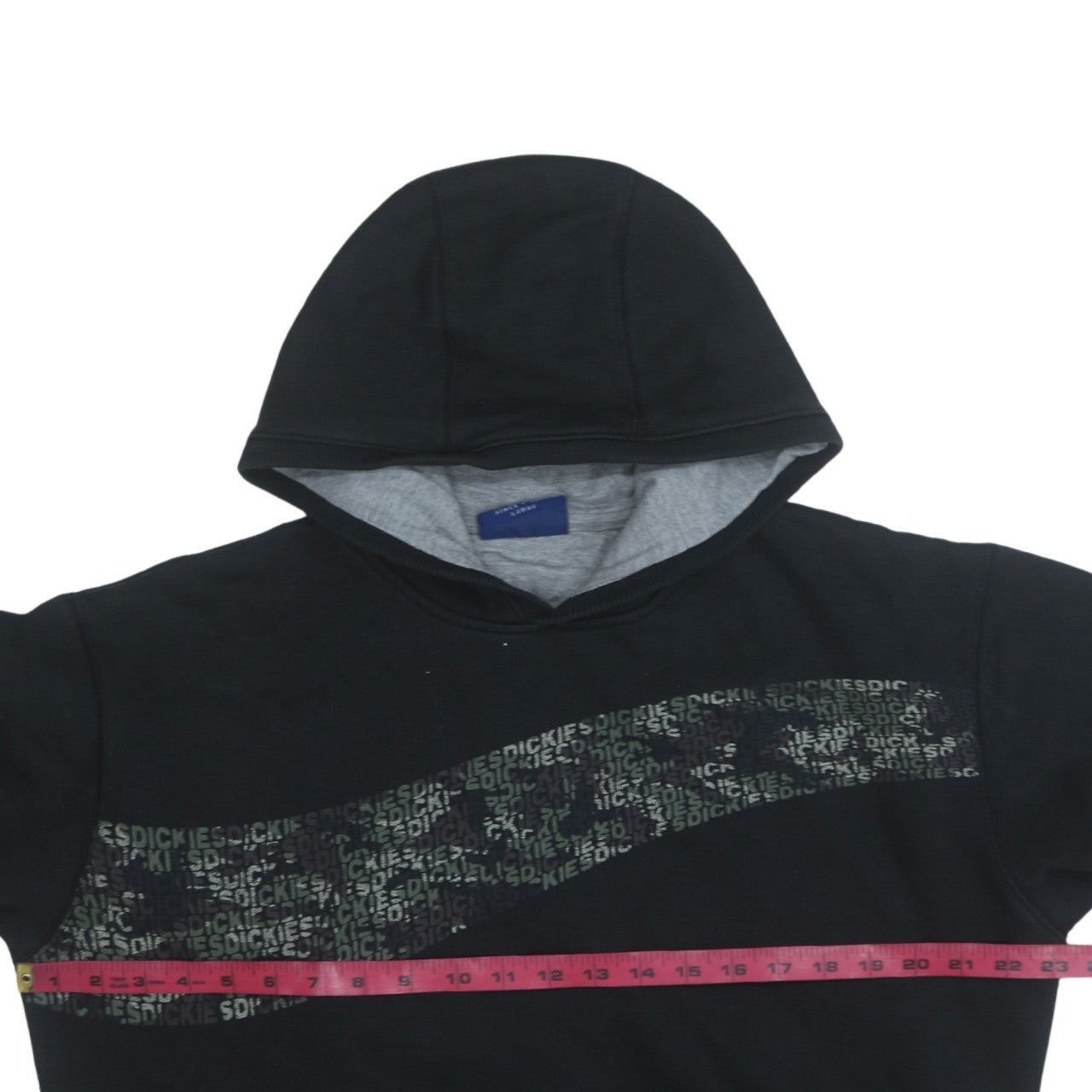 Mens UK Size L Dickies Black Pullover Hoodie