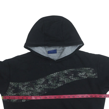 Mens UK Size L Dickies Black Pullover Hoodie
