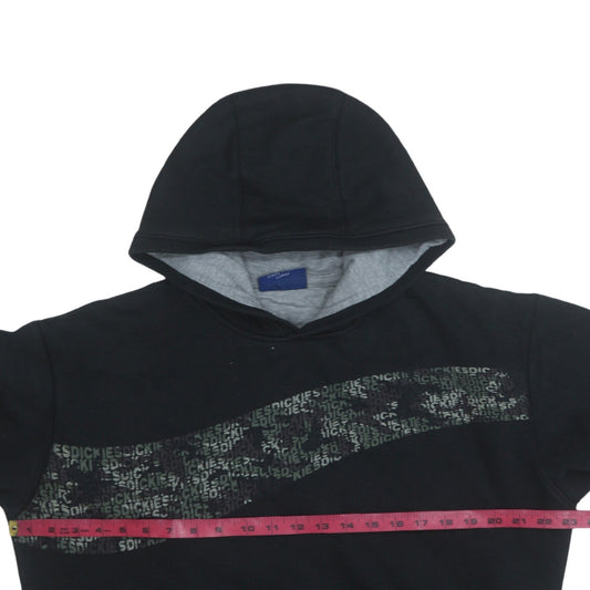 Mens UK Size L Dickies Black Pullover Hoodie