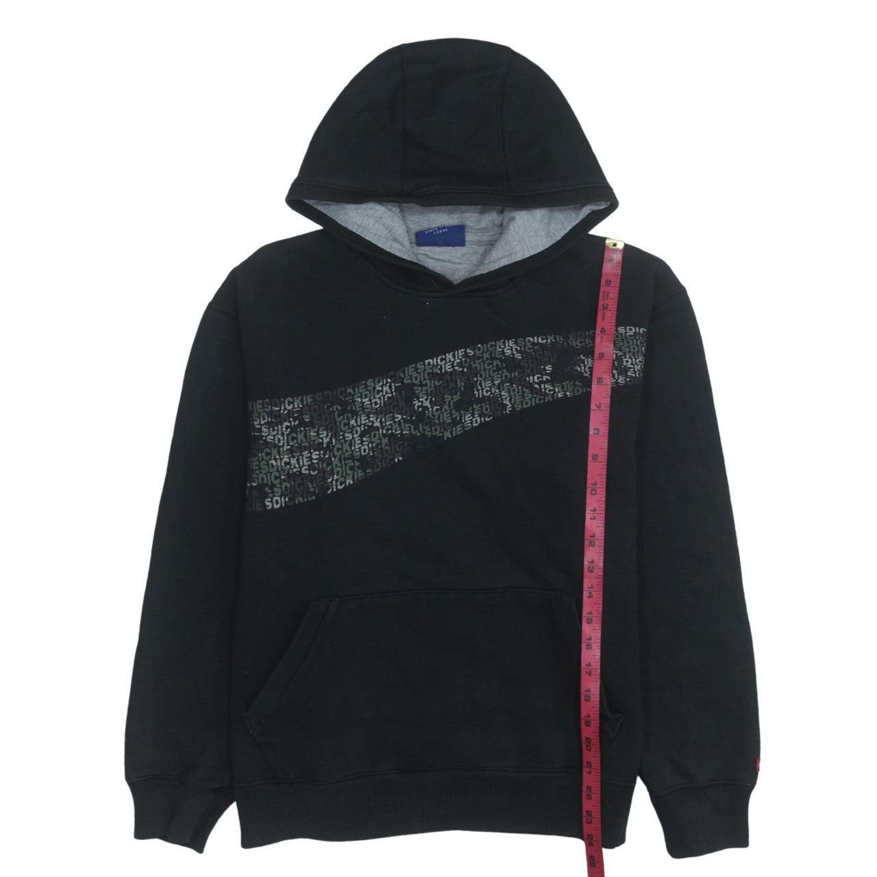 Mens UK Size L Dickies Black Pullover Hoodie