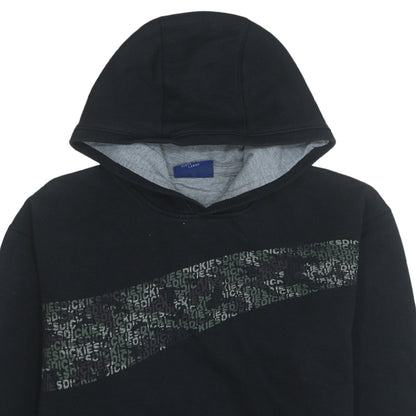 Mens UK Size L Dickies Black Pullover Hoodie