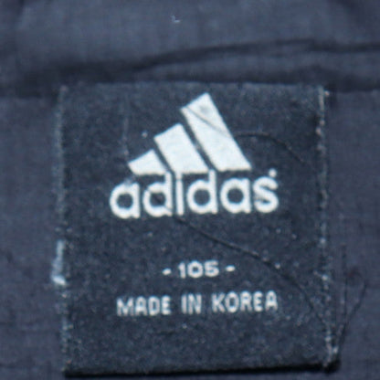 Adidas Boys Black Track Jacket L Lightweight Full Zip Sportswear