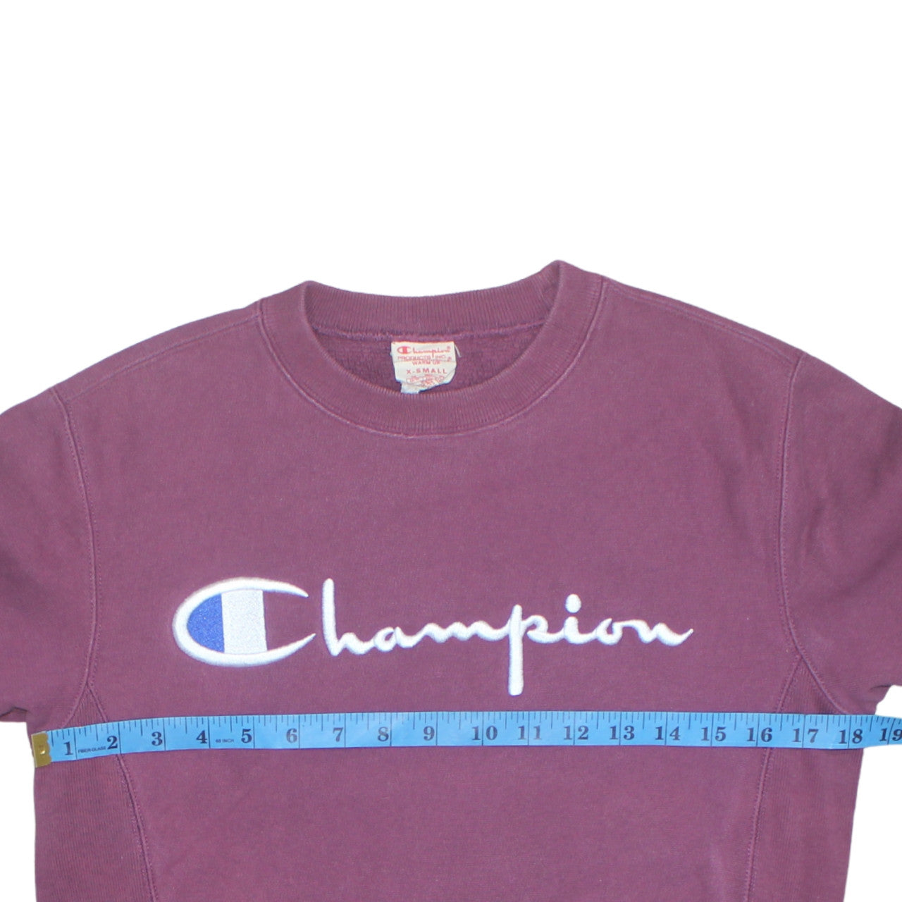 Mens UK Size XS Champion Purple Pullover Sweatshirt