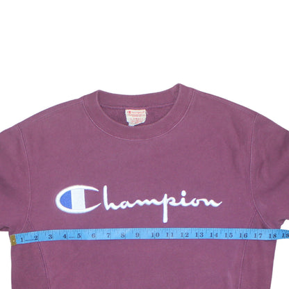 Mens UK Size XS Champion Purple Pullover Sweatshirt