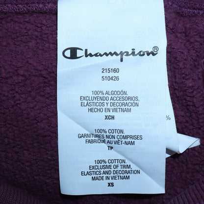 Mens UK Size XS Champion Purple Pullover Sweatshirt