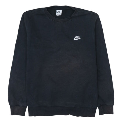 Mens UK Size L Nike Black Pullover Sweatshirt