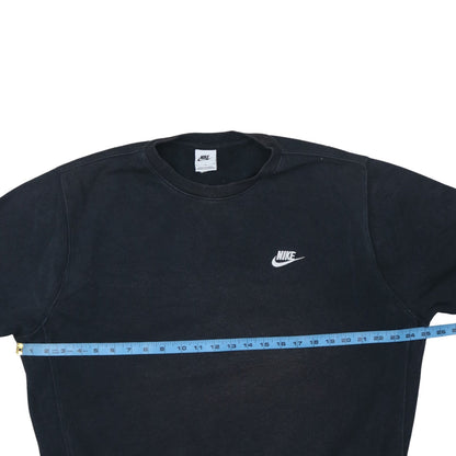 Mens UK Size L Nike Black Pullover Sweatshirt
