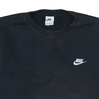 Mens UK Size L Nike Black Pullover Sweatshirt