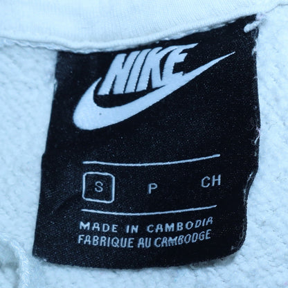 Mens UK Size S Nike White Pullover Hoodie