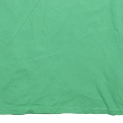 Tommy Hilfiger Boys Green Logo Short Sleeve Cotton T-Shirt Size 16 Years