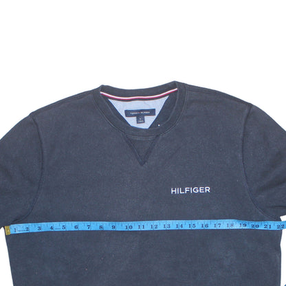 Mens UK Size M Tommy Hilfiger Blue Pullover Sweatshirt