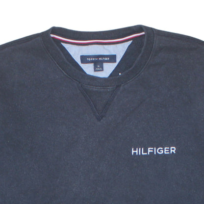 Mens UK Size M Tommy Hilfiger Blue Pullover Sweatshirt