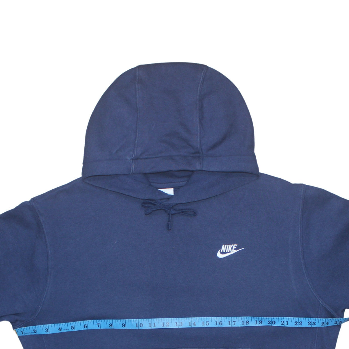 Mens UK Size M Nike Blue Pullover Hoodie