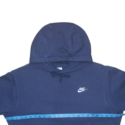 Mens UK Size M Nike Blue Pullover Hoodie