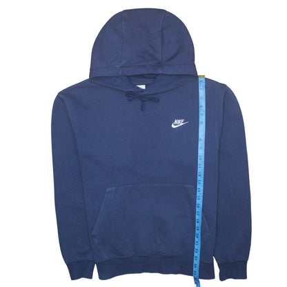 Mens UK Size M Nike Blue Pullover Hoodie