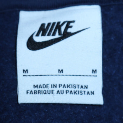 Mens UK Size M Nike Blue Pullover Hoodie