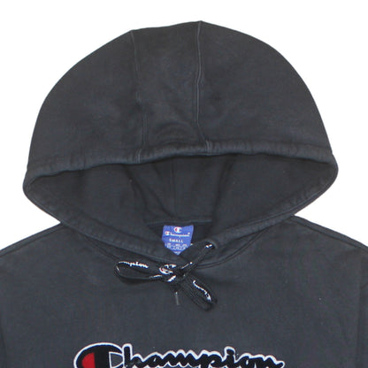 Mens UK Size S Champion Black Pullover Hoodie