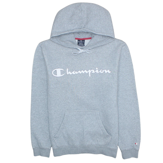 Mens UK Size S Champion Grey Pullover Hoodie
