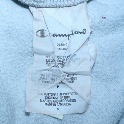 Mens UK Size S Champion Grey Pullover Hoodie