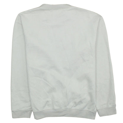 Unisex Adults UK Size S Minga London White Pullover Sweatshirt