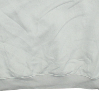 Unisex Adults UK Size S Minga London White Pullover Sweatshirt