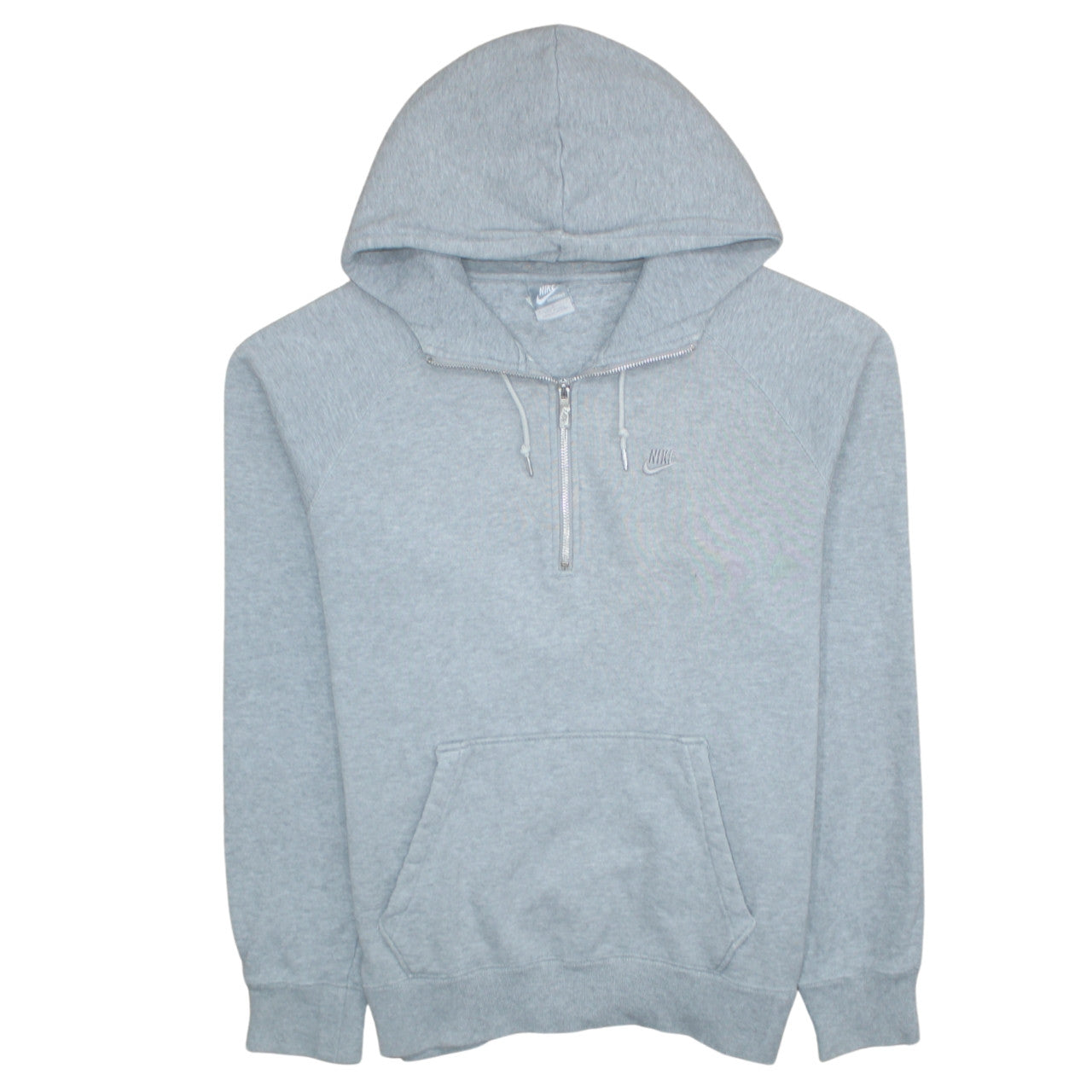 Womens UK Size L Nike Grey Pullover Hoodie
