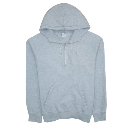 Womens UK Size L Nike Grey Pullover Hoodie