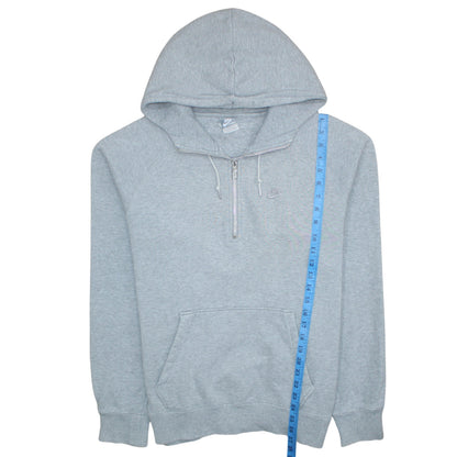 Womens UK Size L Nike Grey Pullover Hoodie