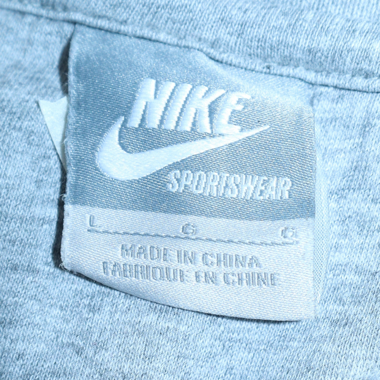 Womens UK Size L Nike Grey Pullover Hoodie