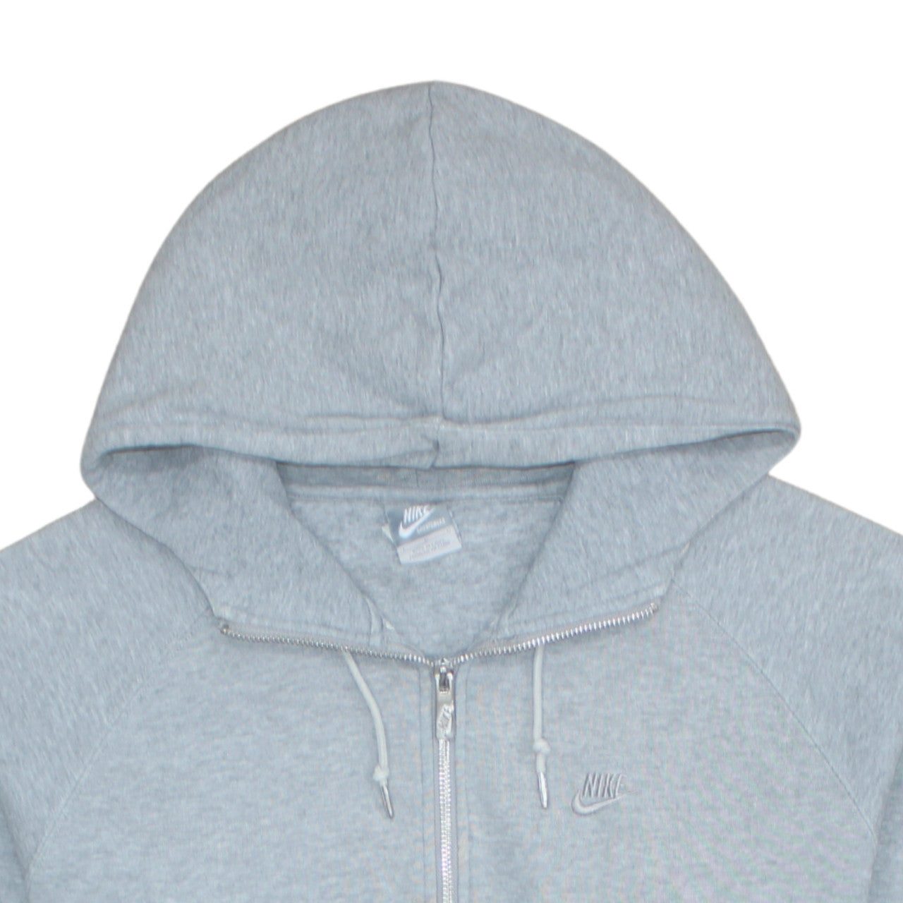 Womens UK Size L Nike Grey Pullover Hoodie