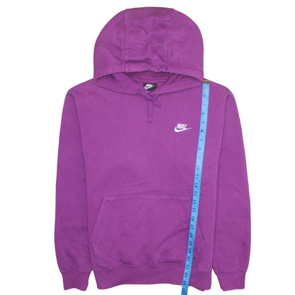 Womens UK Size S Nike Purple Pullover Hoodie