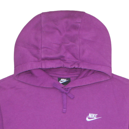 Womens UK Size S Nike Purple Pullover Hoodie