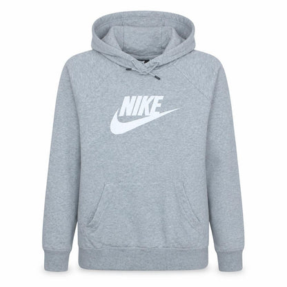 Womens UK Size L Nike Grey Pullover Hoodie