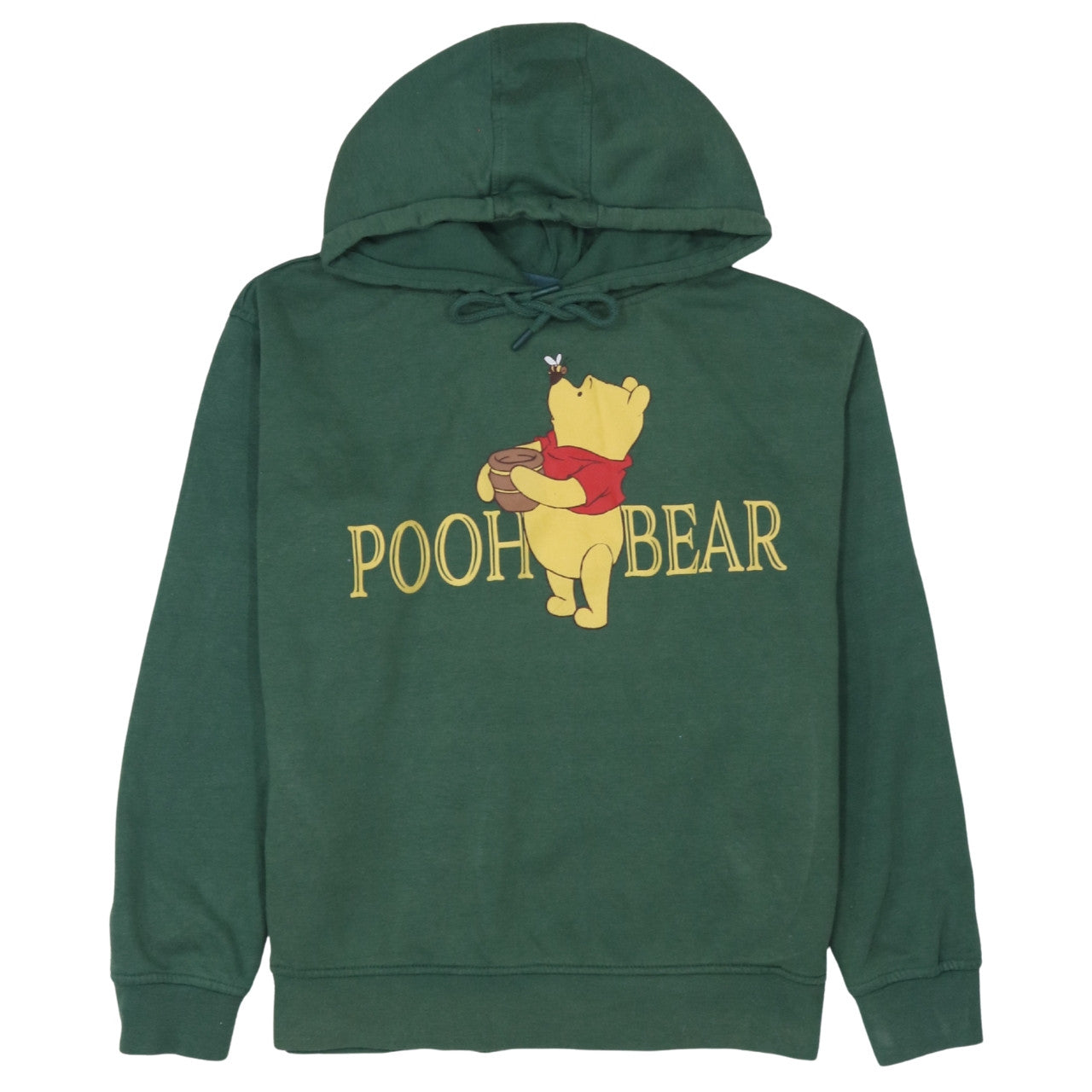Womens UK Size S Disney Green Pullover Hoodie