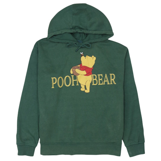 Womens UK Size S Disney Green Pullover Hoodie