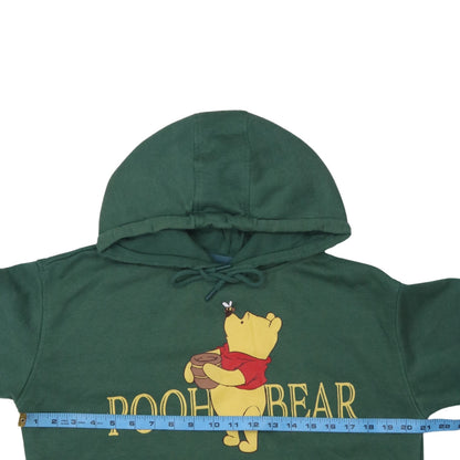 Womens UK Size S Disney Green Pullover Hoodie