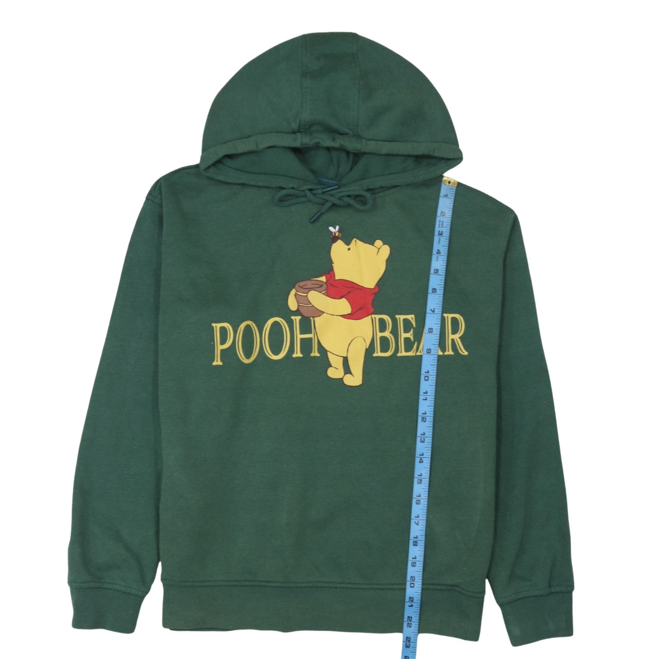 Womens UK Size S Disney Green Pullover Hoodie