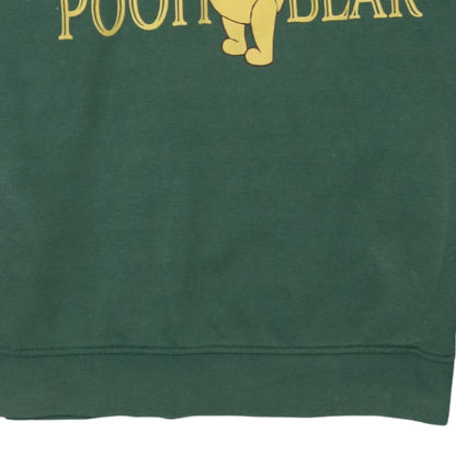 Womens UK Size S Disney Green Pullover Hoodie